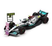 SPARK 1/43 F1 MERCEDES W13E HAMILTON 2022 44 BRASILE GP MODELLINO STATICO