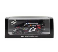 SPARK 1:43 MODELLINO AUTO TOYOTA GR YARIS RALLY 1 ROVANPERA #69 MONTE CARLO 2025