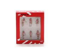 Spark Model - Modellismo Auto Figure statiche Set 6 pezzi Grid Girls anni '90 Scala 1:43