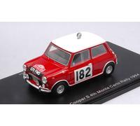 SPARK 1/43 MORRIS COOPER S 182 MONTECARLO RALLY 1964 MODELLINO STATICO DIECAST