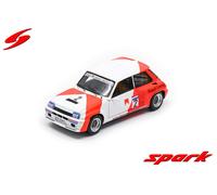 Spark 1/43 Renault 5 Turbo #2 Europa Cup Champion 1983 Jan Lammers S6155