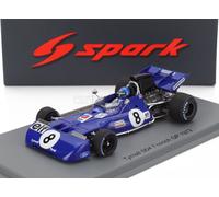 SPARK 1/43 TYRRELL 004 FRANCIA GP 1972 PATRICK DEPAILLER MODELLINO AUTO F1
