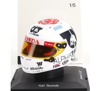 SPARK 1/5 ARAI HELMET F1 CASCO AT04 ALPHA TAURI SUZUKA GP 2023 TSUNODA MODELLINO