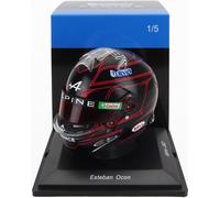 SPARK 1/5 BELL HELMET F1 CASCO OCON ALPINE A523 2023 MODELLINO STATICO DIECAST