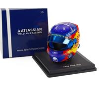 SPARK 1:5 MODELLINO CASCO MINI HELMET BELL C. SAINZ TEAM WILLIAMS F1 2025 5HF189