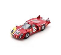 Spark Alfa Romeo 33/2 #65 - Trosch/Von Wendt - Le Mans 1968 1/18. 18S513