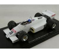 Spark Arrows A6 #30 Chico Serra Brazilian GP 1983 1/43 S5779