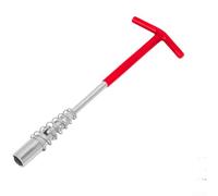 Spark Component - Set di chiavi a bussola con anello in gomma integrato per evitare scivolamenti, progettato per l'uso sulla maggior parte dei tappi di accensione dei veicoli (A)