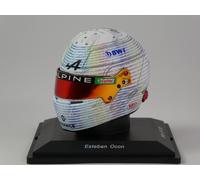 Spark Helmet #31 Esteban Ocon Alpine F1 British GP 2023 1/5 5HF118