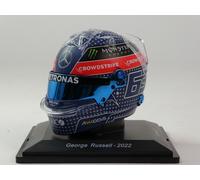 Spark Helmet #63 George Russell Mercedes Japanese GP F1 2022 1/5 5HF084