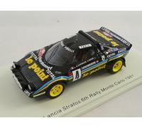 Spark Lancia Stratos #4 Darniche Rally Monte Carlo 1981 1/43 S9098