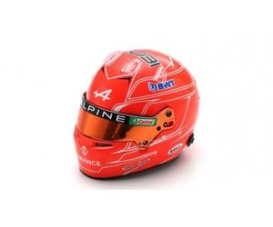 Spark Mini Modello 1/5 Resina, Casco Alpino Esteban Ocon, Gran Premio di Monaco 2023