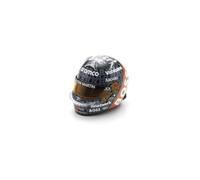 Spark Model Aston Martin F1 Team, Ufficiale 2024, Fernando Alonso Silverstone Special Edition, 1/5 Scale Mini Casco, Nero