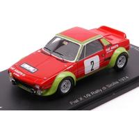 Spark Model FIAT X 1/9 N.2 RALLY DI SICILIA 1974 G.PIANTA-B.SCABINI 1:43