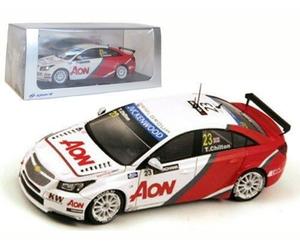 Spark Model S2455 CHEVROLET CRUZE 1.6T N.23 WTCC 2013 TOM CHILTON 1:43 Modellino