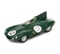 SPARK MODEL S2927 JAGUAR D N.12 24 H LE MANS 1954 S.MOSS-P.WALKER 1:43 Modellino