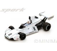 Spark Model S5258 BRABHAM BT44 R.ROBARTS 1974 N.8 15th BRAZILIAN GP 1:43 Modelli