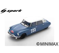 SPARK MODEL S5531 CITROEN DS19 N.233 2nd MONTE CARLO 1963 P.TOIVONEN-A.JARVI 1:4