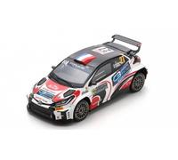 SPARK MODEL S6862 TOYOTA YARIS N.27 6th RC2 RALLY MONTE CARLO 2024 LEFEBVRE-MALF