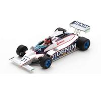 SPARK MODEL S7252 OSELLA FA1B PIERCARLO GHINZANI 1981 N.31 BELGIAN GP 1:43 Model