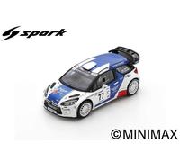 SPARK MODEL SF170 CITROEN DS3 WRC N.77 WINNER R.COTE D'AZUR 2019 V.BOTTAS-M.SALM