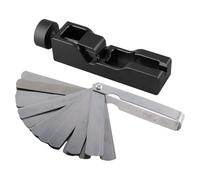 Spark Plug Gapper, Alloy Spark Plug Gapping Tool, Feeler Measuring Tool, Efficient Spark Plug Adjustment, Spark Plug Gaps Tool, Spark Plug Measuring Tool, Automotive Gapping Tool, Spark Plug, nero, Se