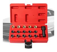 Spark Plug Repair Kit, Thread Tapping Tool, Automotive Screw Set, 0,71 Inches, Heavy Duty Solution for Sedan, Suv, Truck, Small Car, Rv Maintenance, Garage Mechanic Work