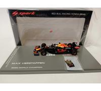 Spark Red Bull Honda RB16B Verstappen World Champion Abu Dhabi 2021 1/43 S7861