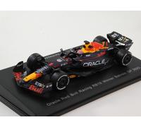 Spark Red Bull Oracle RB19 #1 Max Verstappen World Champion 2023 1/64 Y287