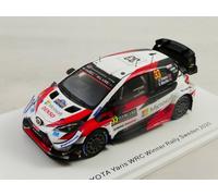 Spark Toyota Yaris WRC #33 Evans winner Rally Sweden 2020 1/43 S6568