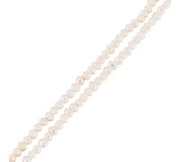Sparkeads 1 filo di perle naturali d'acqua dolce beige perle a forma di patata per bracciali, collane, orecchini, gioielli fai da te, foro: 0,5 mm