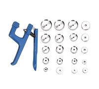 SparkFeng Chiudi-cassa per orologi, strumento professionale di pressatura per cassa di orologio con 20 matrici rotonde per la pressatura della lunetta, kit di riparazione per orologiai in