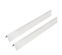 SparkFeng Piastra riscaldante in Acciaio Inossidabile da 2 Pezzi, Sostituzione del Calore della griglia, Accessori per Barbecue antiruggine per la Serie Weber Spirit, con Finitura Lucida e