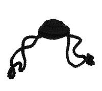 SparkFeng Scaldanaso in filo, Protezione per il naso per l'inverno, Scaldanaso confortevole e traspirante per suonare strumenti a fiato, Coprinaso in filo morbido con design intelligente (Nera)