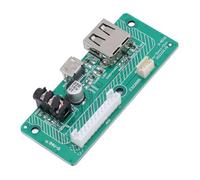 SparkFeng Speaker Charging Port Board, Replacement Power Motherboard for Charge 3 GG Speaker, Green USB Sound Jack Charging Port Circuit Board with Micro USB Port, Compatible with Charge 3 V