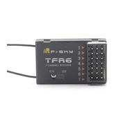 SPARKHOBBY FrSky TFR6A TFR6-A 2,4GHz 7 Ricevitore Channale FASST Compatibile Futaba T14SG T8FG Modulo per Telecomando FPV Droni (TFR6)