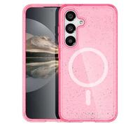 IMOSHION Sparkle Backcover metallo COVER per Samsung Samsung Galaxy S25 Plus, Rosa