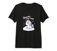 Sparkle Every Day Ispiration per Gli Amanti degli unicorni Maglietta Premium
