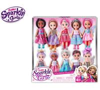 Sparkle Girlz Fantasy Little Friends Collection Set 10 Mini Doll100339