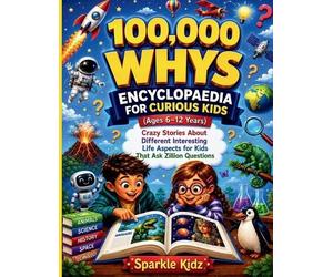 Sparkle Kidz 100,000 Whys Encyclopaedia for Curious Kids (Ages 6-12 (Tascabile)