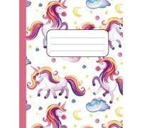 Sparkle & Write: Unicorn Edition: Cute Handwriting Practice Book with Midline Paper - Ideal for Preschool and Grade 1 Girls