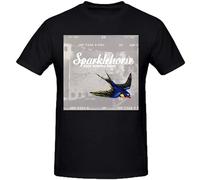 Sparklehorse Good Morning Spider Designer Tee Shirts for Men Black L