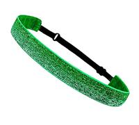 Sparkles Gitters Fasce per capelli Antiscivolo Fasce per corsa Elastiche per ragazze Sport Velluti Tessuto Elastico Brilla elasticizzata per le donne