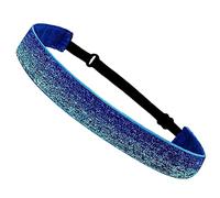 Sparkles Gitters Fasce per capelli Antiscivolo Fasce per corsa Elastiche per ragazze Sport Velluti Tessuto Elastico Brilla elasticizzata per le donne