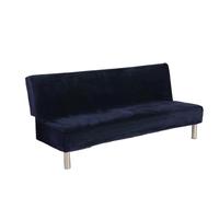 SparklWLeaf Copridivano senza braccioli Convertible Sofa Bed Cover Velvet Elastic Stretch for Without Arms Fabric Living Room(Color 1,S)