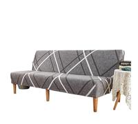 SparklWLeaf Copridivano senza braccioli Copridivano letto pieghevole in spandex elasticizzato con doppio sedile for soggiorno(Color 11,S (120-150cm))