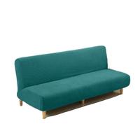 SparklWLeaf Copridivano senza braccioli Polar Fleece Fabric Armless Sofa Bed Cover Solid Color Without Armrest Big Elastic Folding Furniture Decoration(Color 2,S 120-155cm)