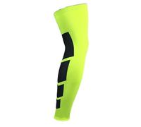 SparklWLeaf Guaina compressiva per gamba Maniche a compressione for gamba 1 pezzo, manica lunga for intera Supporto for ginocchio con tutore for Proteggi basket Calcio Pallavolo Ciclismo(Green,XL)