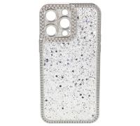 Sparkly Silicone Phone Case with Rhinestone Durable Cover and Lens Protection