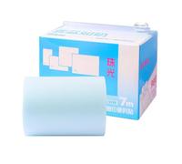 Sparkly Sticky Notes - Clear Memo Pad Sticky Notes 22.97ft Pull Out Cuttabl | Glitter Transparent Sticky Notes Aesthetic Stationery Flexible Cutting Transparent Notes Quick Locate Incorrect Questions